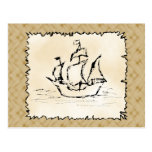 Pirate Ship. Postcards