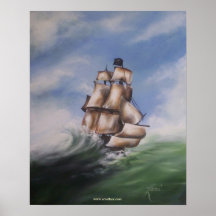 Pirate Ship Print