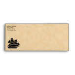 Pirate Ship. Sailing Ship. Envelopes