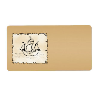 Pirate Ship Labels, Pirate Ship Address Labels, Return Address Labels ...