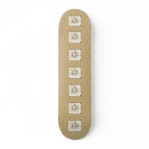 Pirate Ship. Skate Board Deck