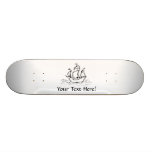 Pirate Ship. Skateboard Decks