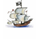 Pirate Ship t-shirts