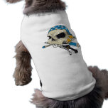 Pirate shows off - doggie tee shirt