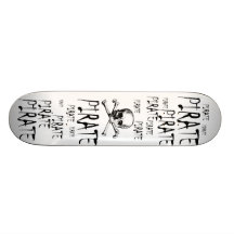 Pirate Skateboard