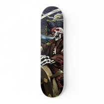 Pirate Skeleton Skateboard
