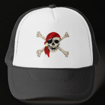Pirate Skull and Bones hats