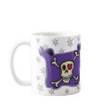 Pirate: Skull and Cross Bones Flag with Stars mugs by jomodad Pirate: Skull and Cross Bones Flag with Stars mugs
