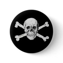 Pirate Skull and Crossbones Pin