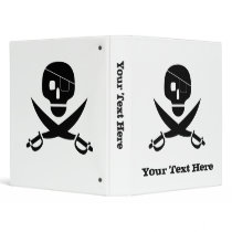 Pirate Skull Binder