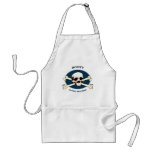 Pirate Skull Booty Skin Apron
