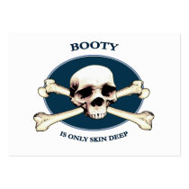 Pirate Skull Booty Skin Business Card