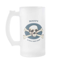 Pirate Skull Booty Skin Coffee Mugs