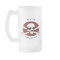 Pirate Skull Booty Skin Mugs