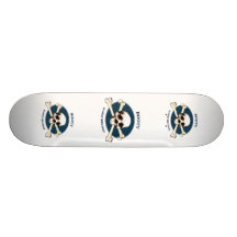 Pirate Skull Booty Skin Skateboards