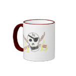 Pirate Skull by Flash Allen Coffee Mugs