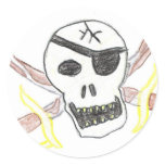 Pirate Skull by Flash Allen