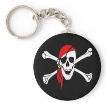 Pirate Skull & Cross Bone Keychains