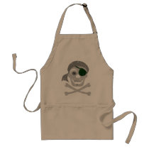 Pirate Skull & Crossbones Aprons