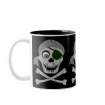 Pirate Skull & Crossbones Mugs