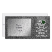 Pirate Skull & Crossbones Photo Card photo cards by wingedturtle Pirate Skull & Crossbones Photo Card photo cards