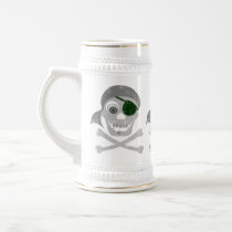 Pirate Skull & Crossbones Steins Coffee Mugs