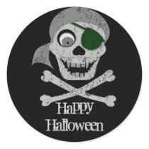 Pirate Skull & Crossbones Stickers