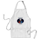 Pirate Skull Dead Ping Pong Apron