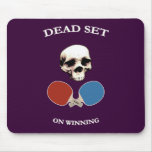 Pirate Skull Dead Ping Pong Mousepad