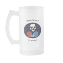 Pirate Skull Dead Ping Pong Coffee Mugs