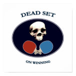 Pirate Skull Dead Ping Pong Posters
