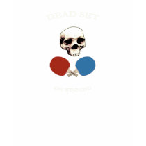 Pirate Skull Dead Ping Pong t-shirts