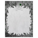 Pirate Skull Distressed Flame Letterhead by wingedturtle Pirate Skull Distressed Flame Letterhead