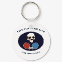 Pirate Skull Good Life Table Tennis
