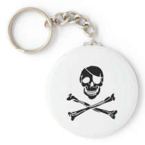 Pirate Skull Key Chains