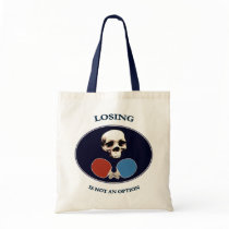 Pirate Skull Option Ping Pong Canvas Bag