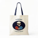 Pirate Skull Option Ping Pong Canvas Bag