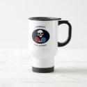 Pirate Skull Option Ping Pong Coffee Mugs