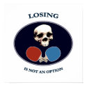 Pirate Skull Option Ping Pong Print