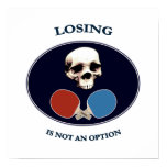 Pirate Skull Option Ping Pong Print