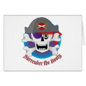 Pirate Skull Pod cards