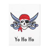 Pirate Skull postcards