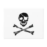 Pirate Skull postcards