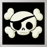 Pirate Skull Print