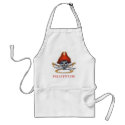 pirate-skull-red, PIRATTITUDE aprons