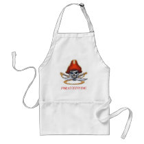 pirate-skull-red, PIRATTITUDE aprons