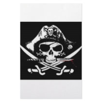 Pirate Skull stationery