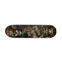 Pirate Skull Urban Skateboard