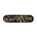 Pirate Skull Urban Skateboard