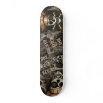 Pirate Skull Urban Skateboard